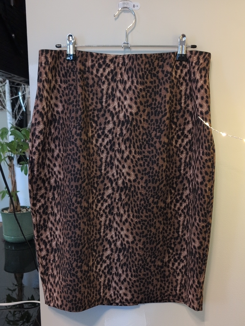 Elegant & Sexy Leopard-Print Pencil Skirt